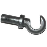 Lego hák, tmavě šedá lesklá (2531 PEARL DARK GRAY)